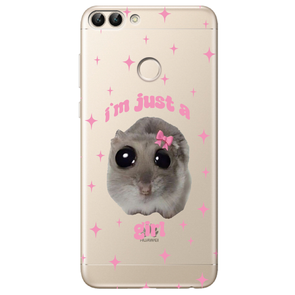 Чехол для Huawei P Smart Just a girl - фото 1 Чехол для Huawei P Smart Just a girl - фото 1 - Чехлы для телефонов