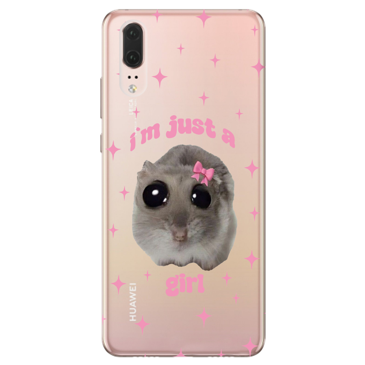 Чохол для Huawei P20 Just a girl - фото 1 - Чохли для телефонів