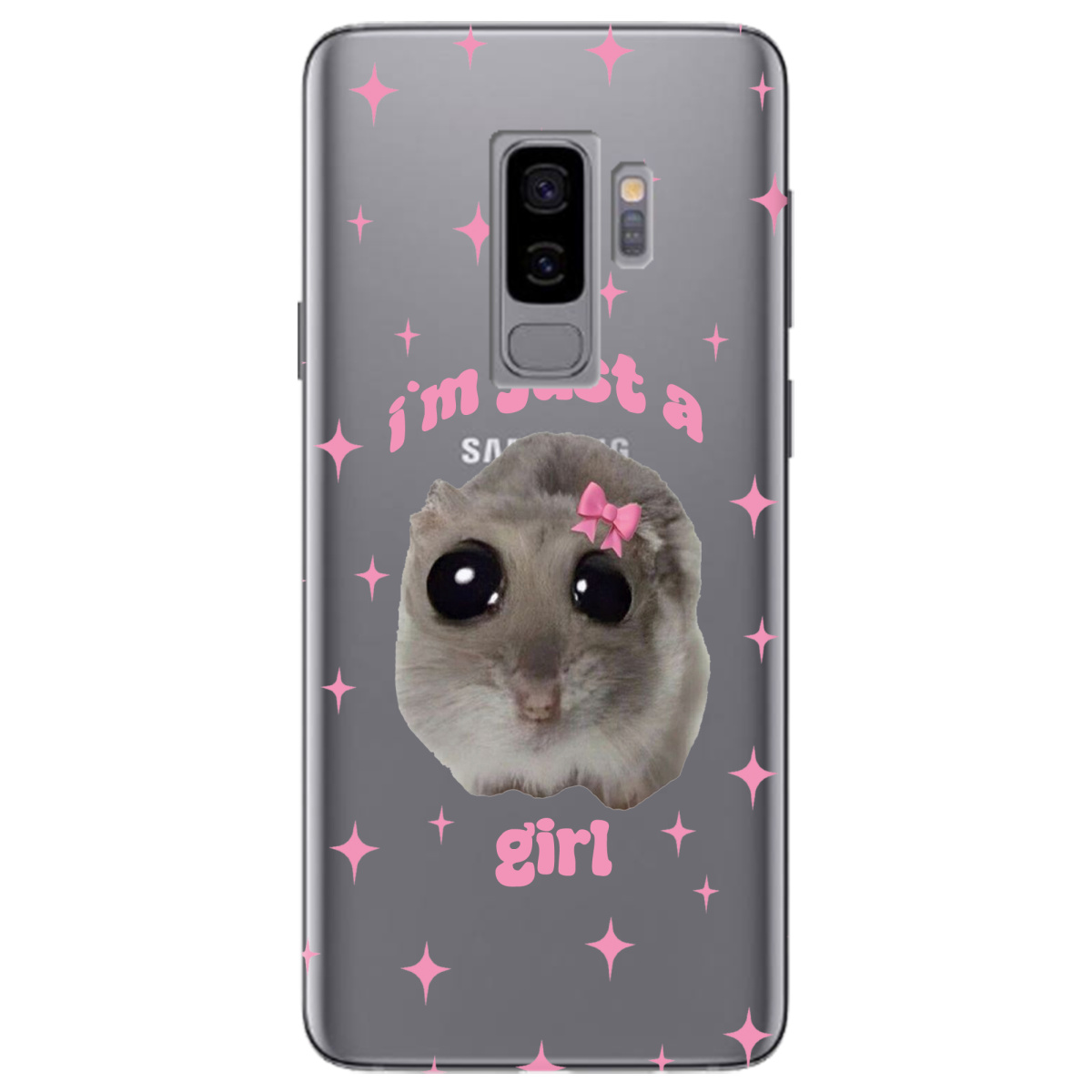 Чехол для Samsung Galaxy S9 Plus Just a girl - фото 1 Чехол для Samsung Galaxy S9 Plus Just a girl - фото 1 - Чехлы для телефонов
