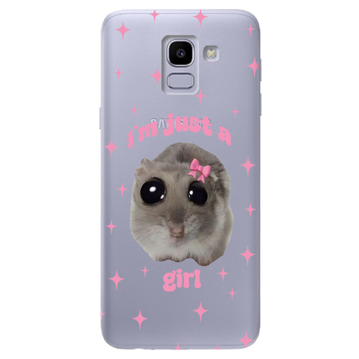 Чехол для Samsung Galaxy J6 2018 Just a girl - фото 1 Чехол для Samsung Galaxy J6 2018 Just a girl - фото 1 - Чехлы для телефонов