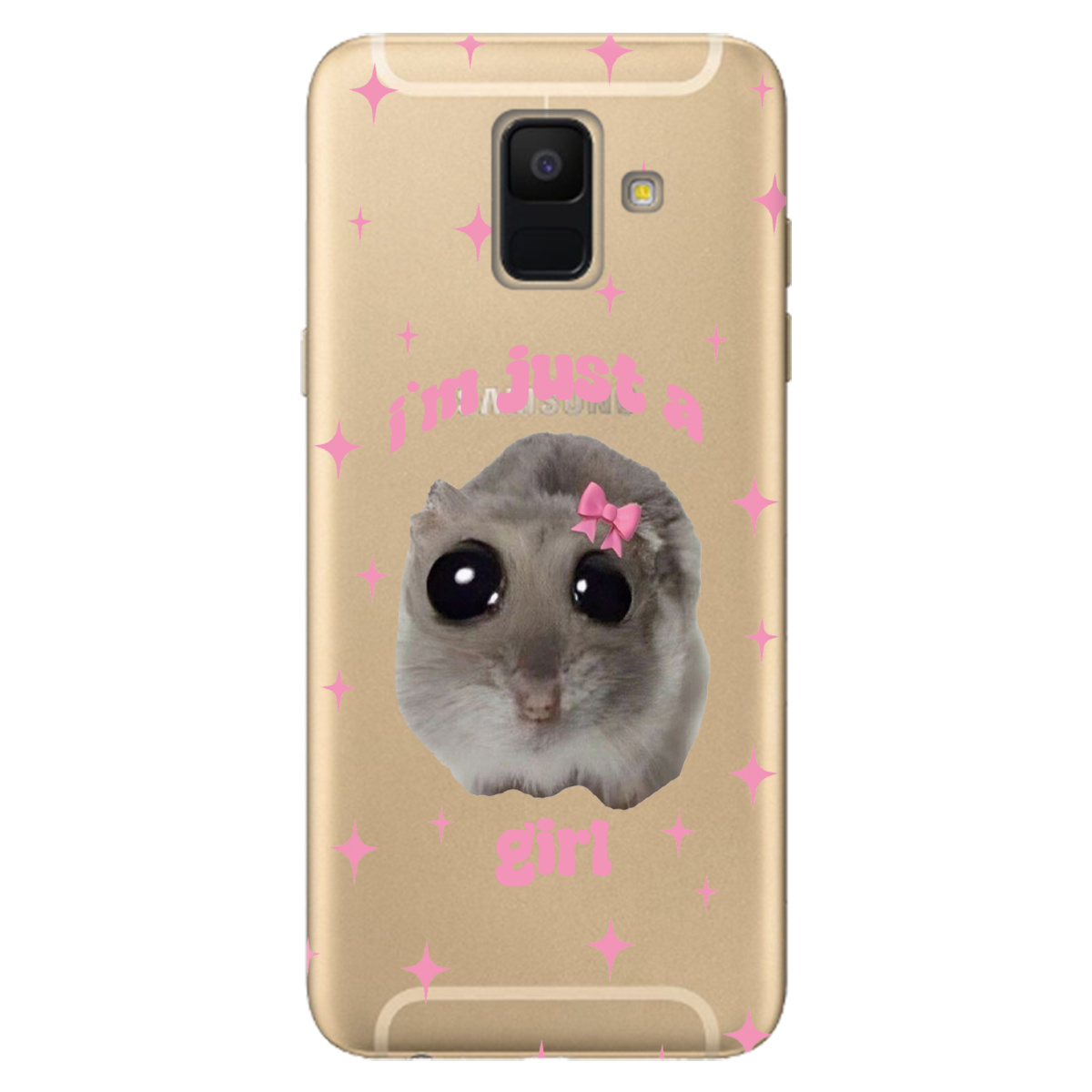 Чехол для Samsung Galaxy A6 2018 Just a girl - фото 1 Чехол для Samsung Galaxy A6 2018 Just a girl - фото 1 - Чехлы для телефонов