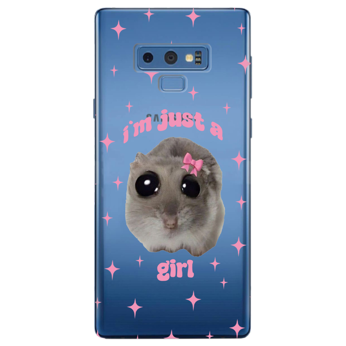 Чехол для Samsung Galaxy Note 9 Just a girl - фото 1 - Чехлы для телефонов