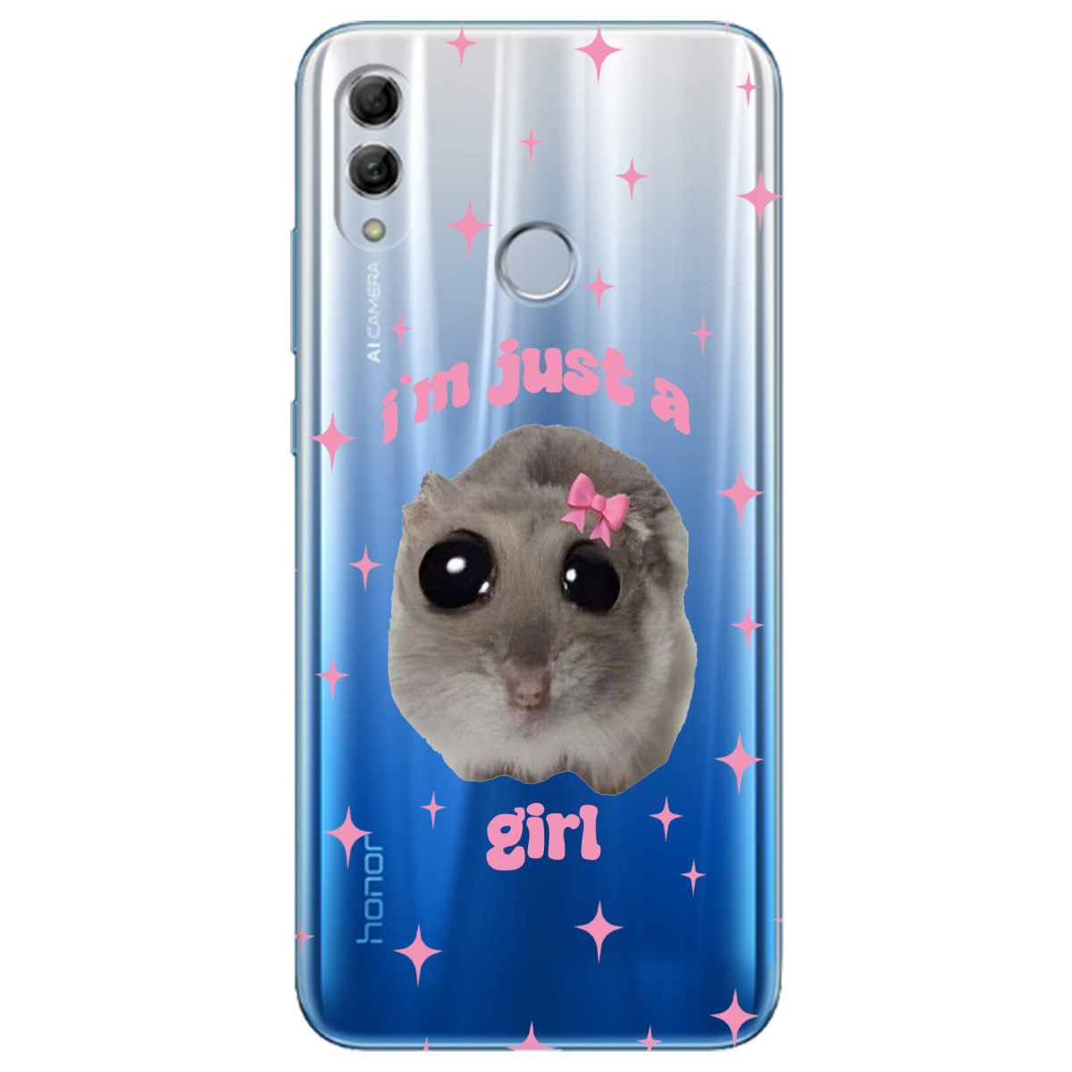 Чохол для Huawei Honor 10 Lite Just a girl - фото 1 - Чохли для телефонів