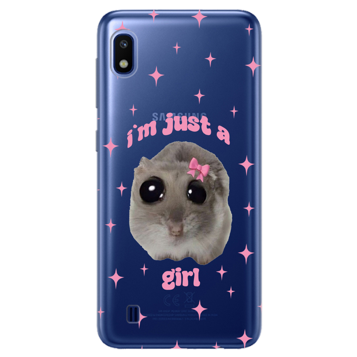 Чехол для Samsung Galaxy A10 Just a girl - фото 1 - Чехлы для телефонов