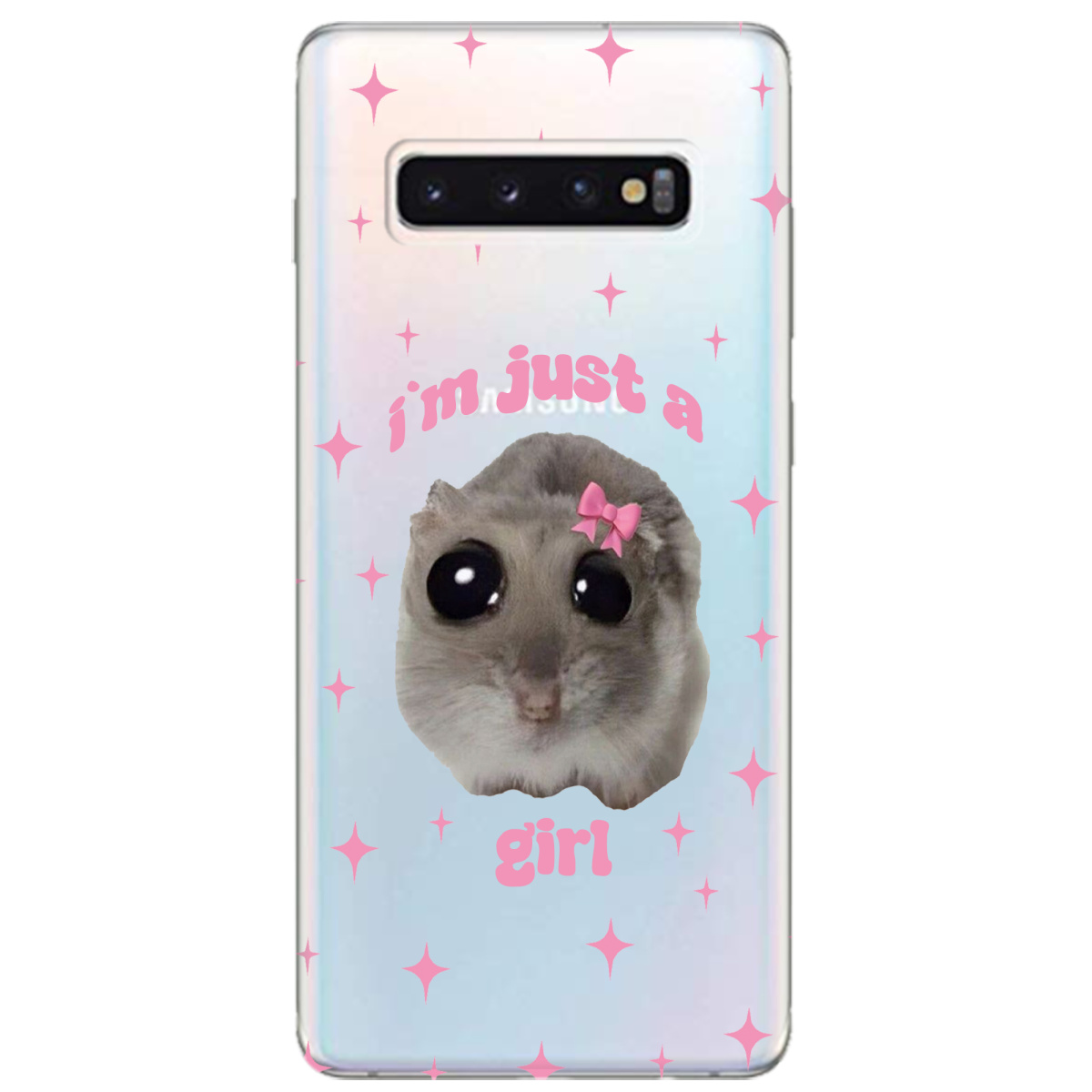 Чехол для Samsung Galaxy S10 Just a girl - фото 1 - Чехлы для телефонов