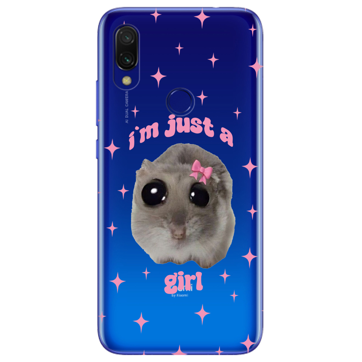 Чехол для Xiaomi Redmi 7 Just a girl - фото 1 - Чехлы для телефонов