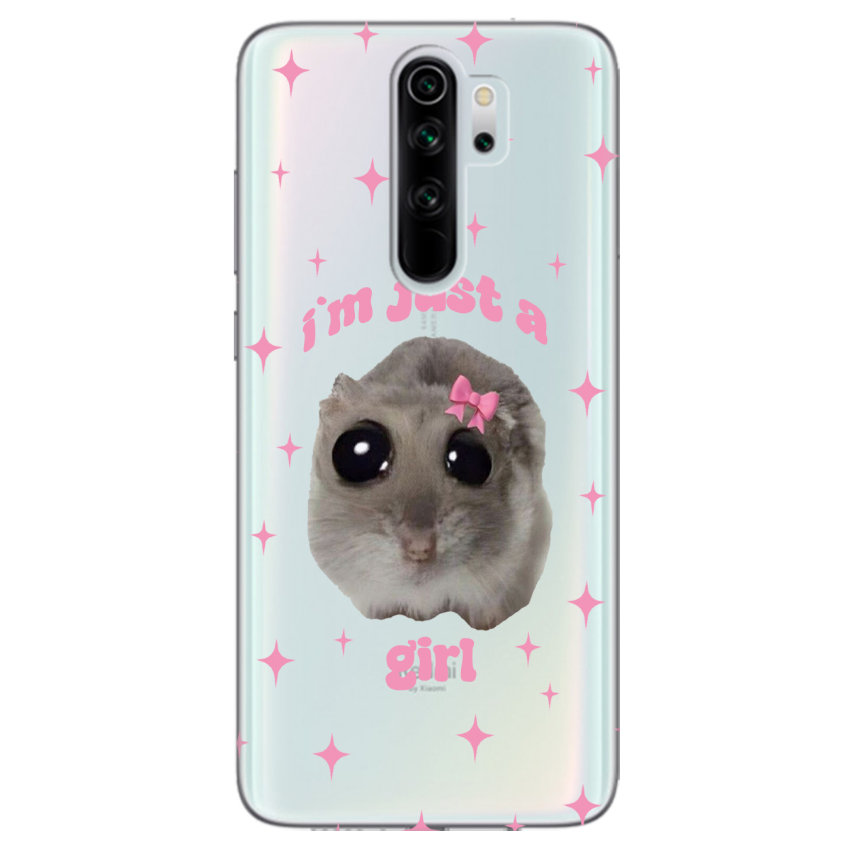 Чохол для Xiaomi Redmi Note 8 Pro Just a girl - фото 1 - Чохли для телефонів