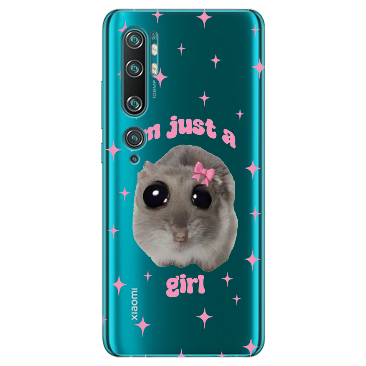 Чехол для Xiaomi Mi Note 10 Just a girl - фото 1 - Чехлы для телефонов