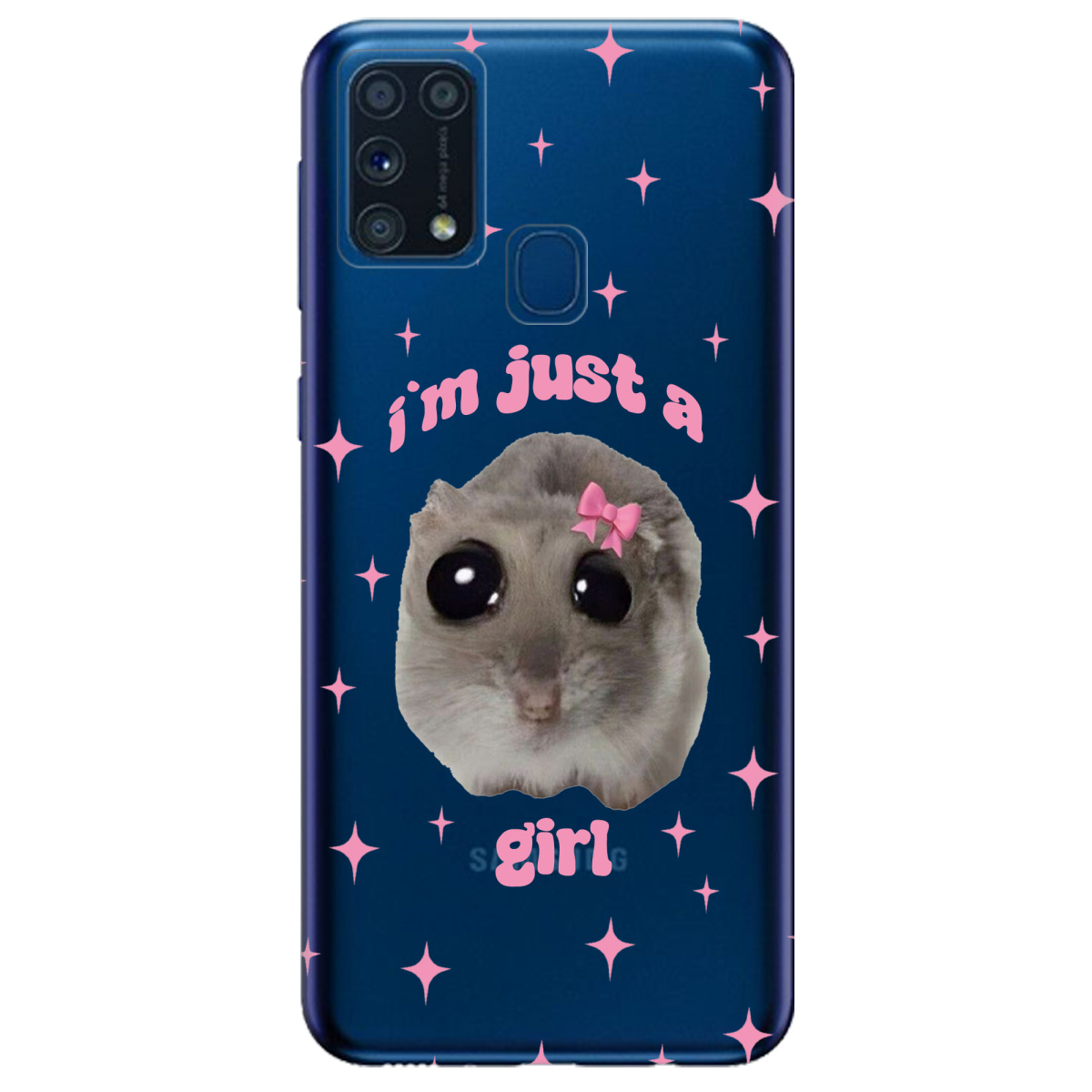 Чохол для Samsung Galaxy M31 Just a girl - фото 1 - Чохли для телефонів