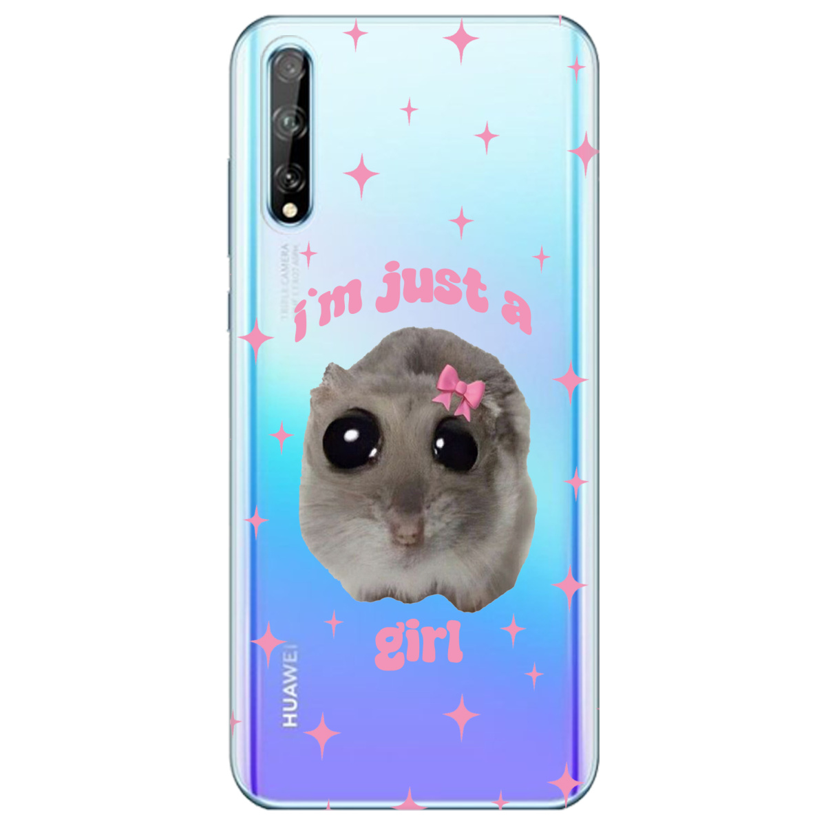 Чохол для Huawei P Smart S Just a girl - фото 1 - Чохли для телефонів