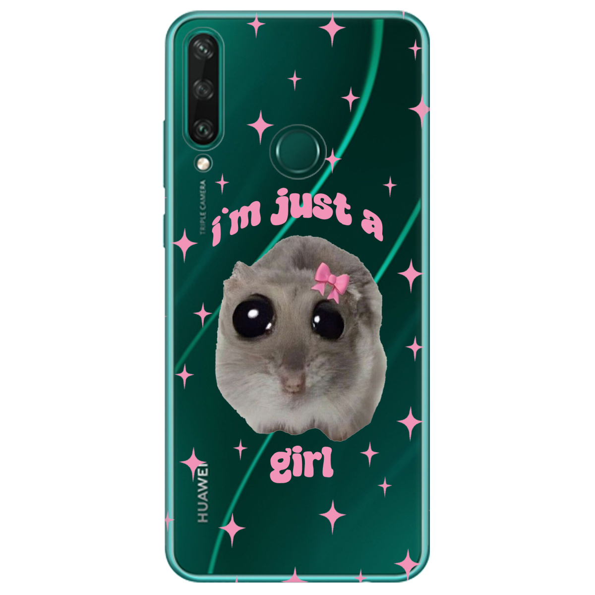 Чохол для Huawei Y6p Just a girl - фото 1 - Чохли для телефонів