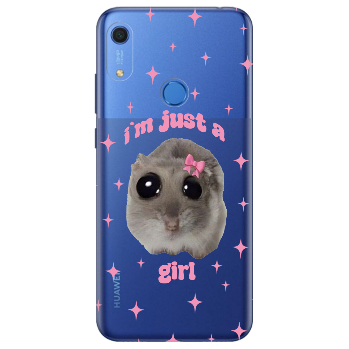 Чехол для Huawei Y6s Just a girl - фото 1 - Чехлы для телефонов