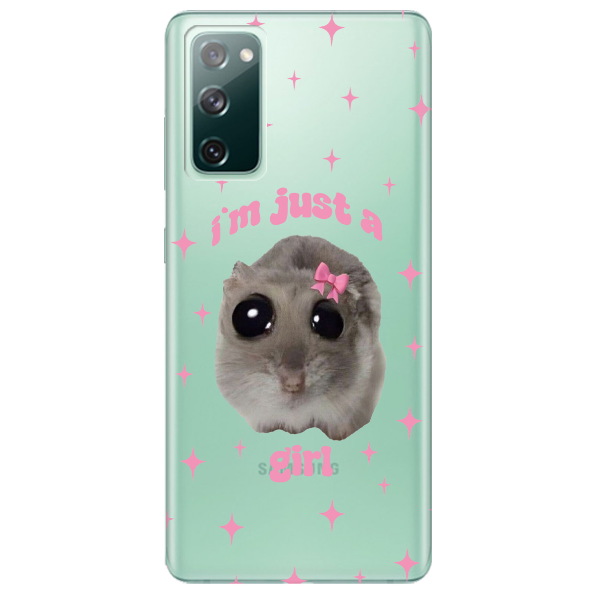 Чехол для Samsung Galaxy S20 FE Just a girl - фото 1 Чехол для Samsung Galaxy S20 FE Just a girl - фото 1 - Чехлы для телефонов