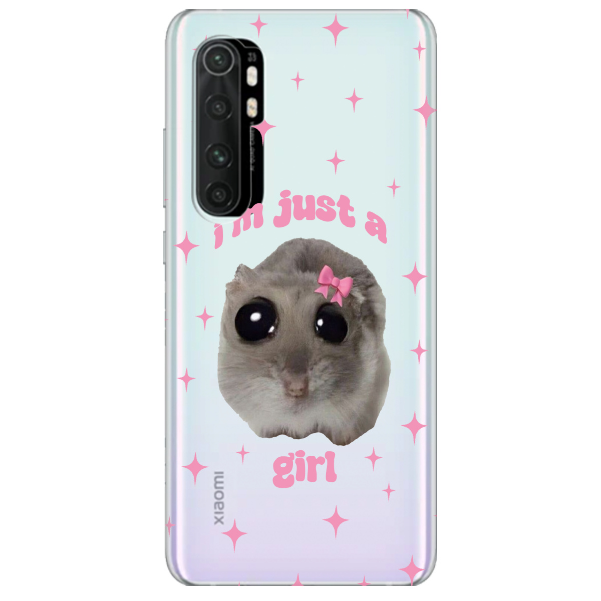 Чохол для Xiaomi Mi Note 10 Lite Just a girl - фото 1 Чохол для Xiaomi Mi Note 10 Lite Just a girl - фото 1 - Чохли для телефонів