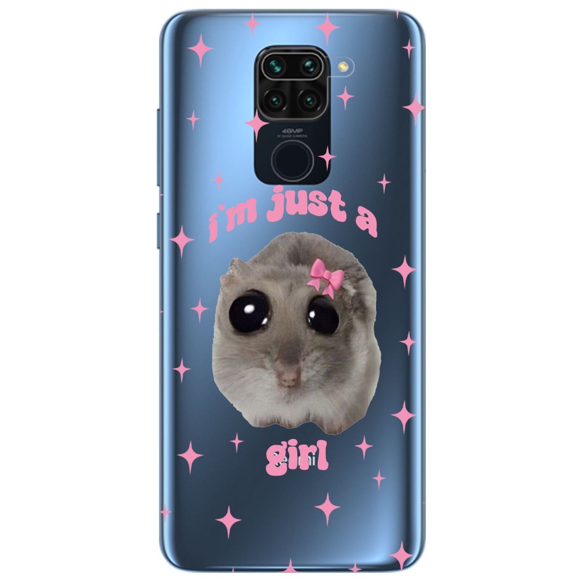 Чехол для Xiaomi Redmi Note 9 Just a girl - фото 1 Чехол для Xiaomi Redmi Note 9 Just a girl - фото 1 - Чехлы для телефонов