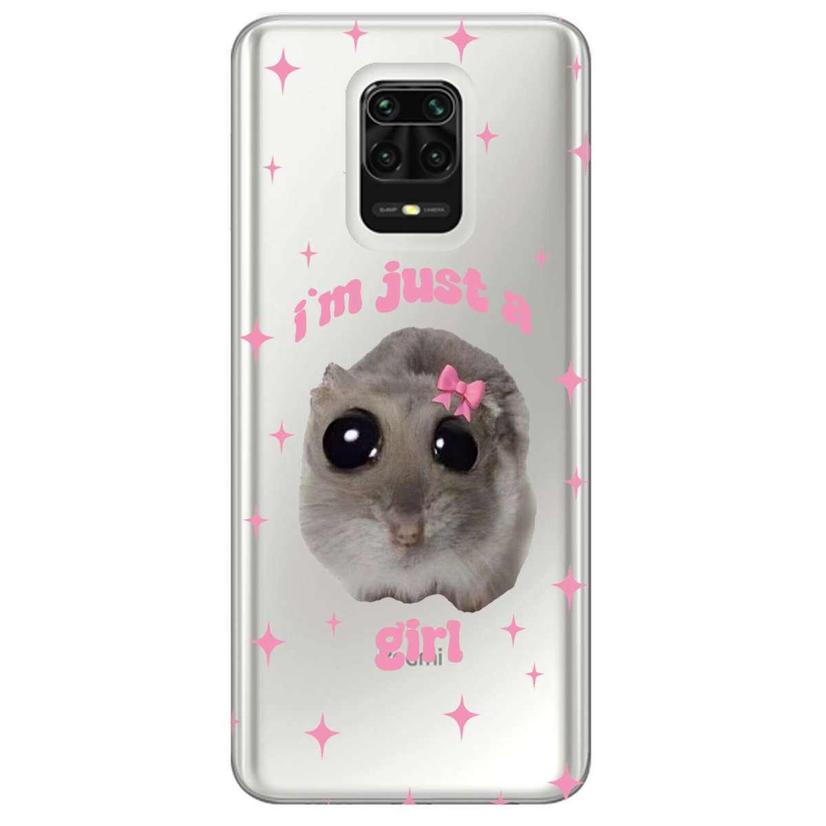 Чехол для Xiaomi Redmi Note 9 Pro Just a girl - фото 1 Чехол для Xiaomi Redmi Note 9 Pro Just a girl - фото 1 - Чехлы для телефонов