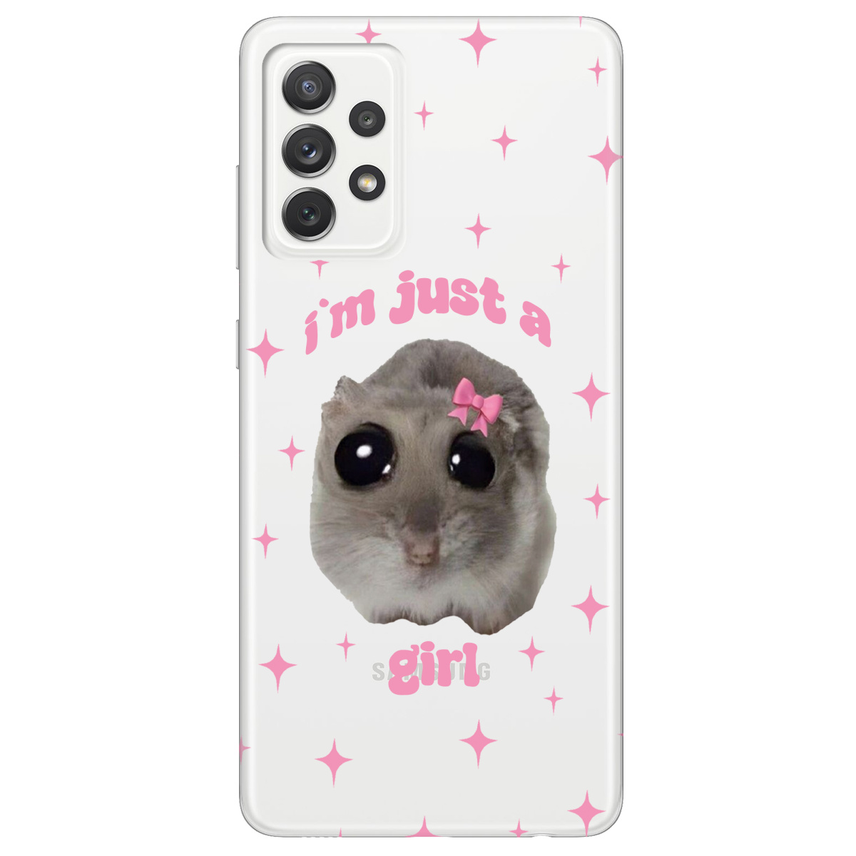 Чехол для Samsung Galaxy A72 Just a girl - фото 1 Чехол для Samsung Galaxy A72 Just a girl - фото 1 - Чехлы для телефонов