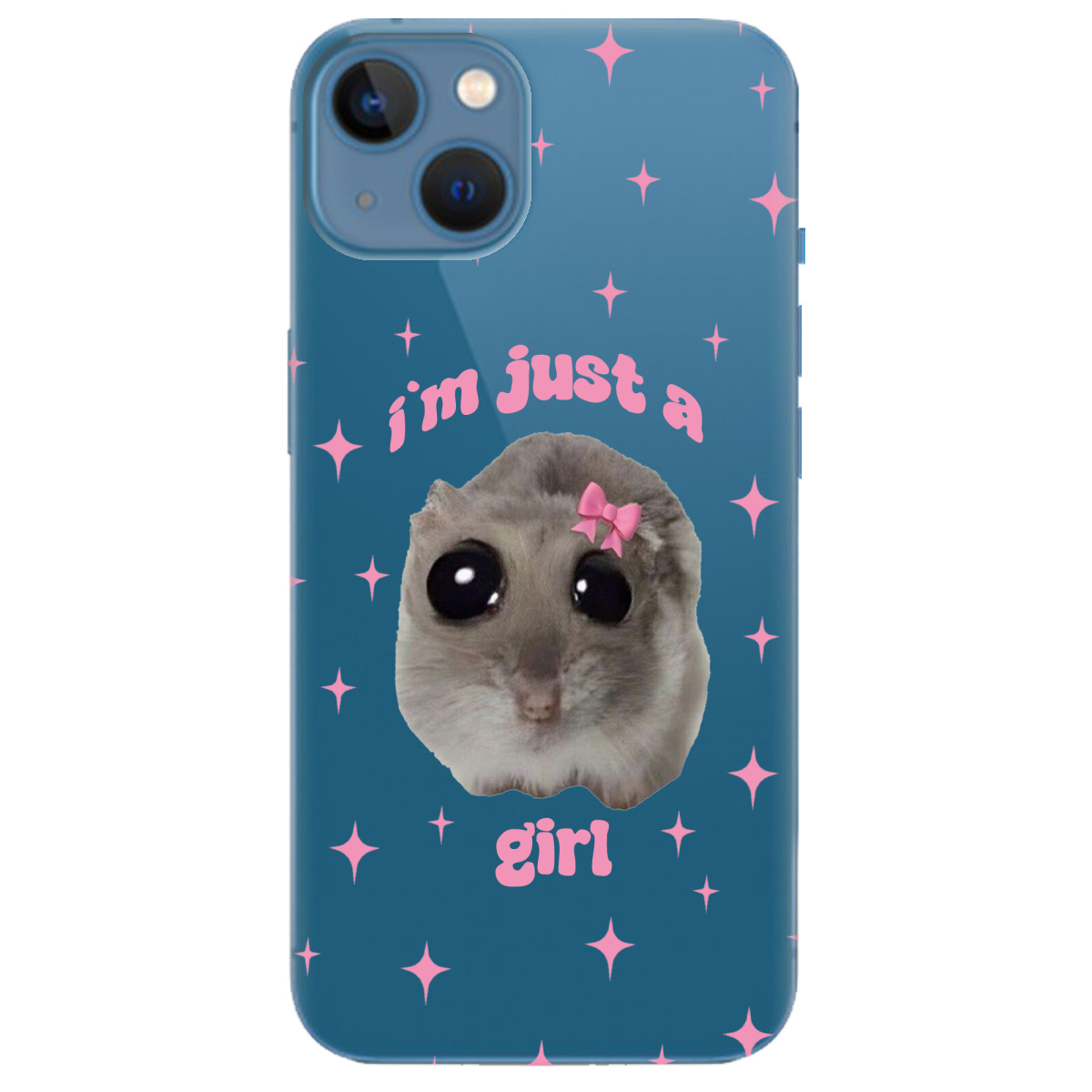 Чохол для Apple iPhone 13 Just a girl - фото 1 Чохол для Apple iPhone 13 Just a girl - фото 1 - Чохли для телефонів