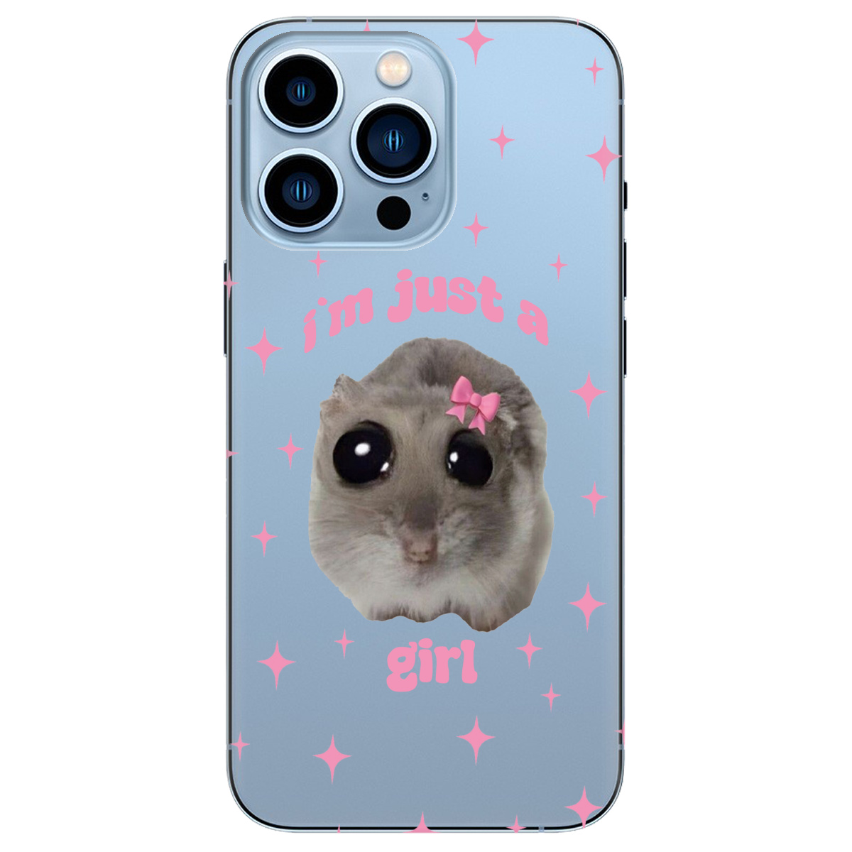 Чохол для Apple iPhone 13 Pro Max Just a girl - фото 1 Чохол для Apple iPhone 13 Pro Max Just a girl - фото 1 - Чохли для телефонів