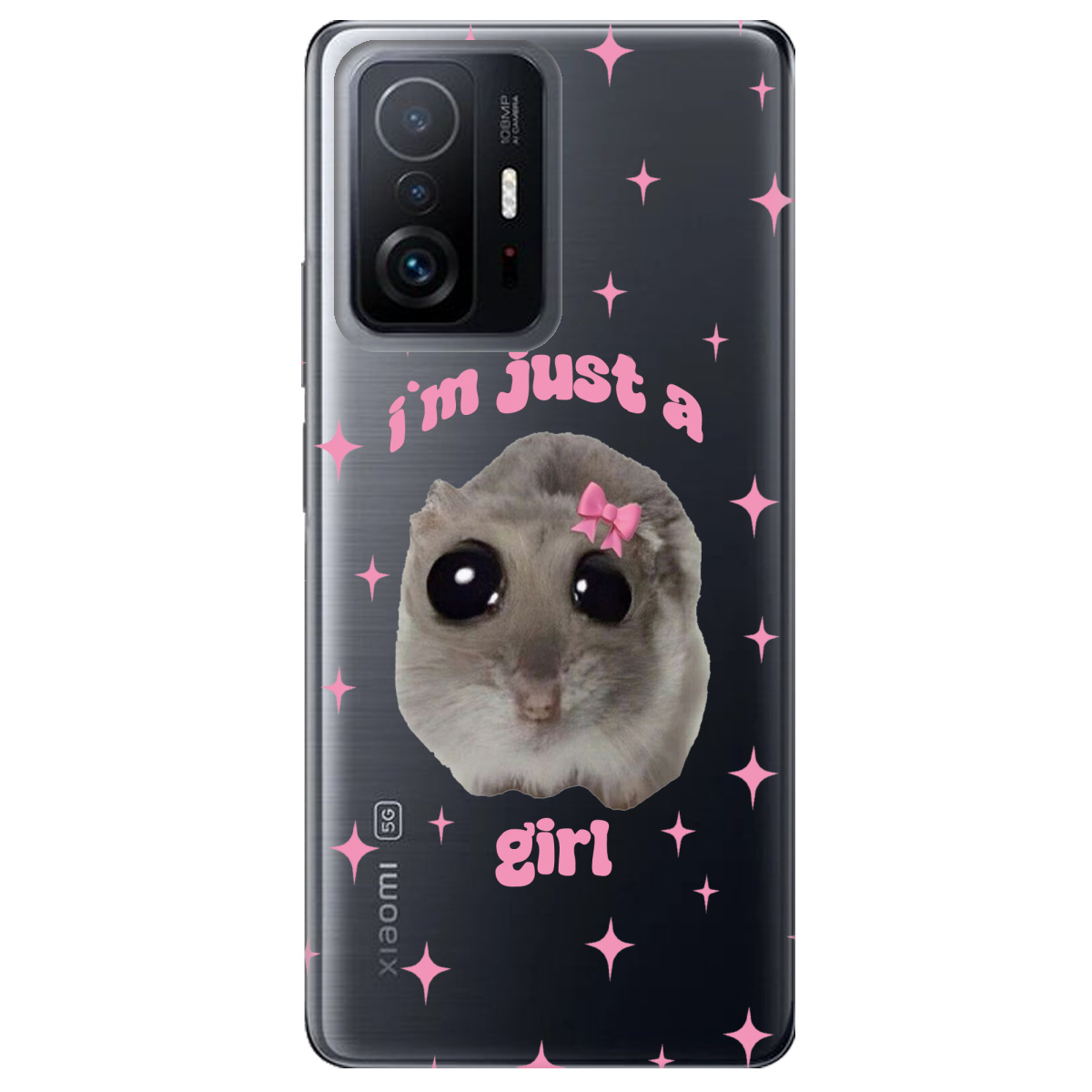 Чохол для Xiaomi 11T Just a girl - фото 1 - Чохли для телефонів