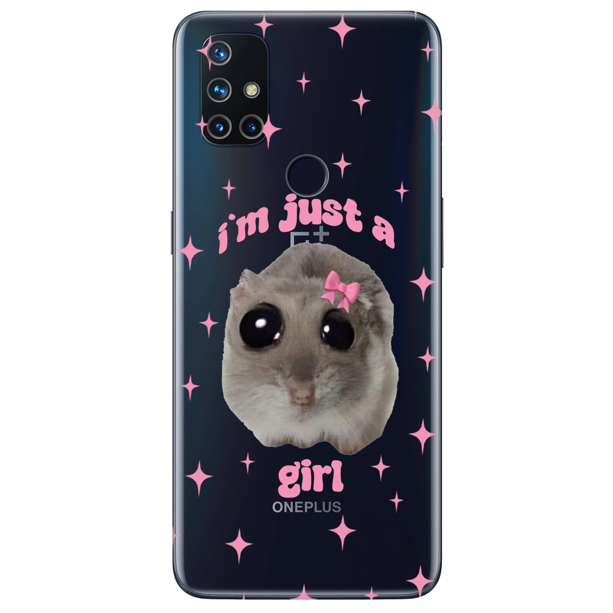 Чохол для OnePlus Nord N10 5G Just a girl - фото 1 - Чохли для телефонів