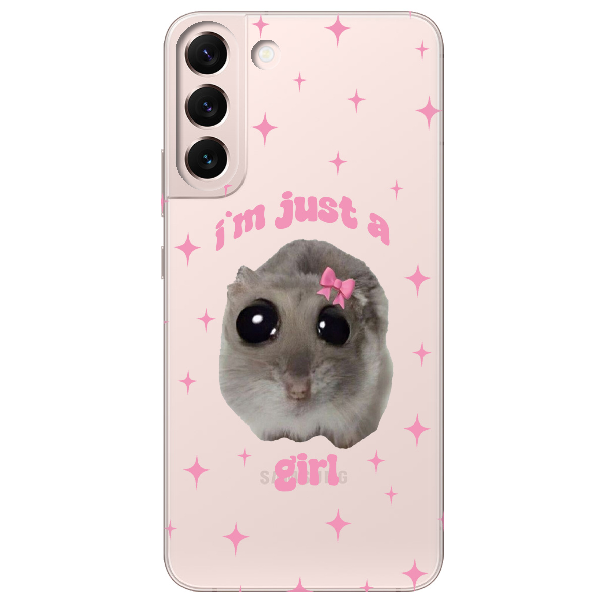 Чехол для Samsung Galaxy S22 Plus Just a girl - фото 1 Чехол для Samsung Galaxy S22 Plus Just a girl - фото 1 - Чехлы для телефонов