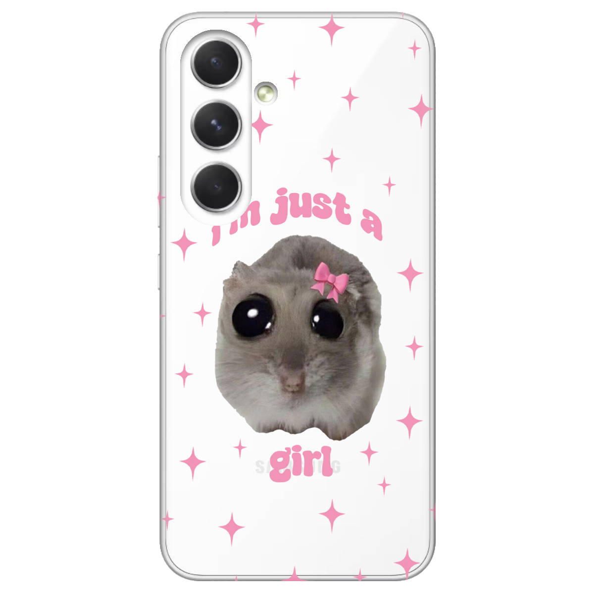 Чехол для Samsung Galaxy A54 Just a girl - фото 1 - Чехлы для телефонов