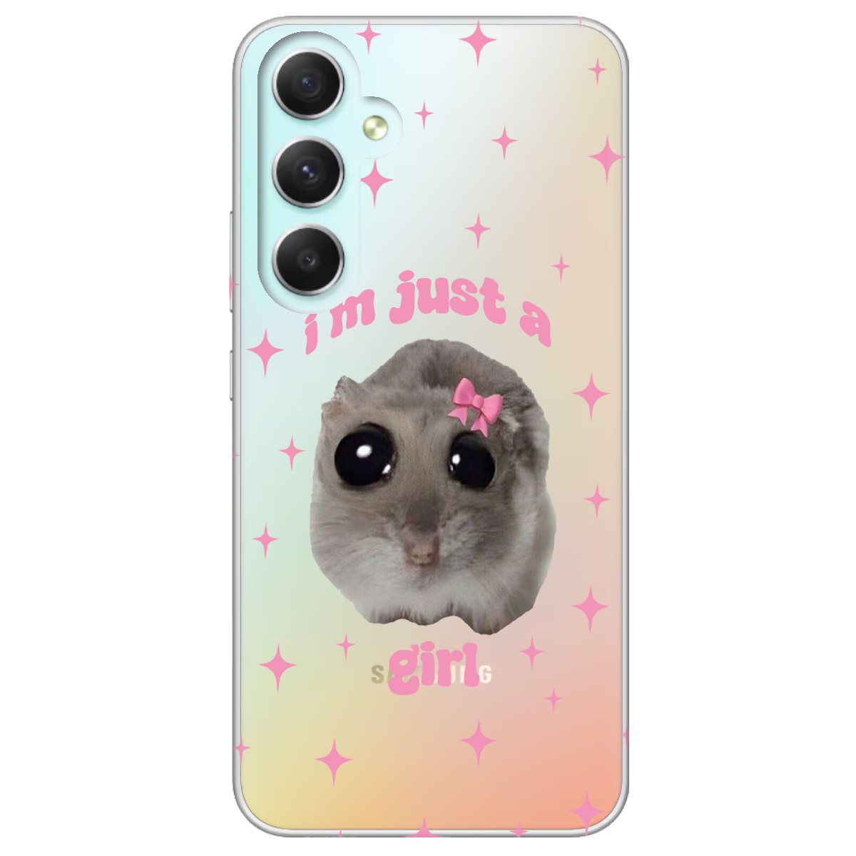 Чехол для Samsung Galaxy A34 Just a girl - фото 1 Чехол для Samsung Galaxy A34 Just a girl - фото 1 - Чехлы для телефонов