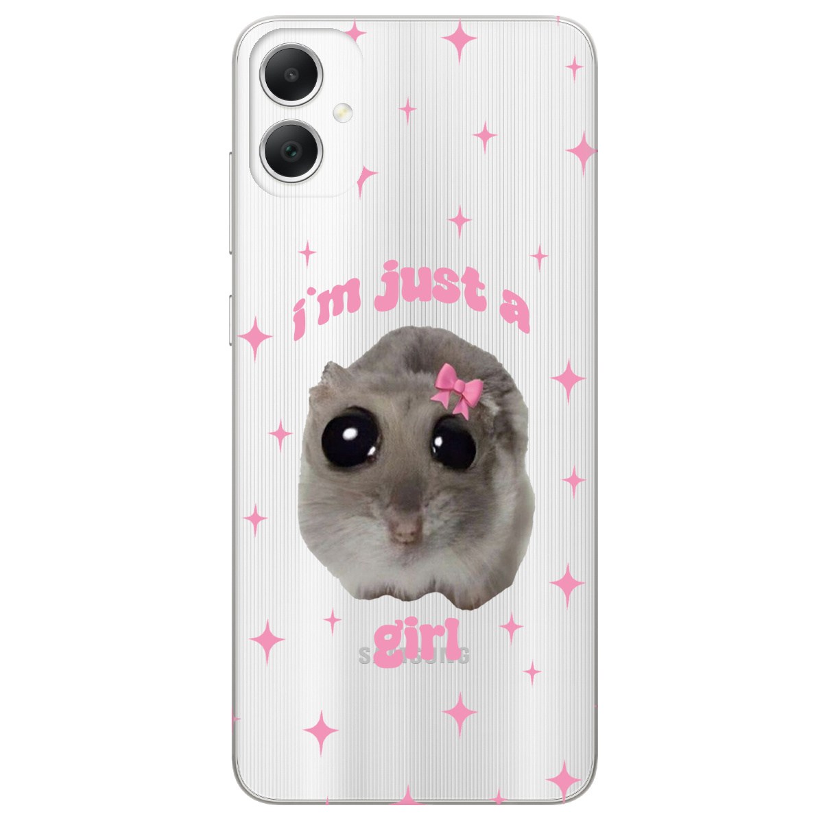 Чохол для Samsung Galaxy A05 Just a girl - фото 1 Чохол для Samsung Galaxy A05 Just a girl - фото 1 - Чохли для телефонів