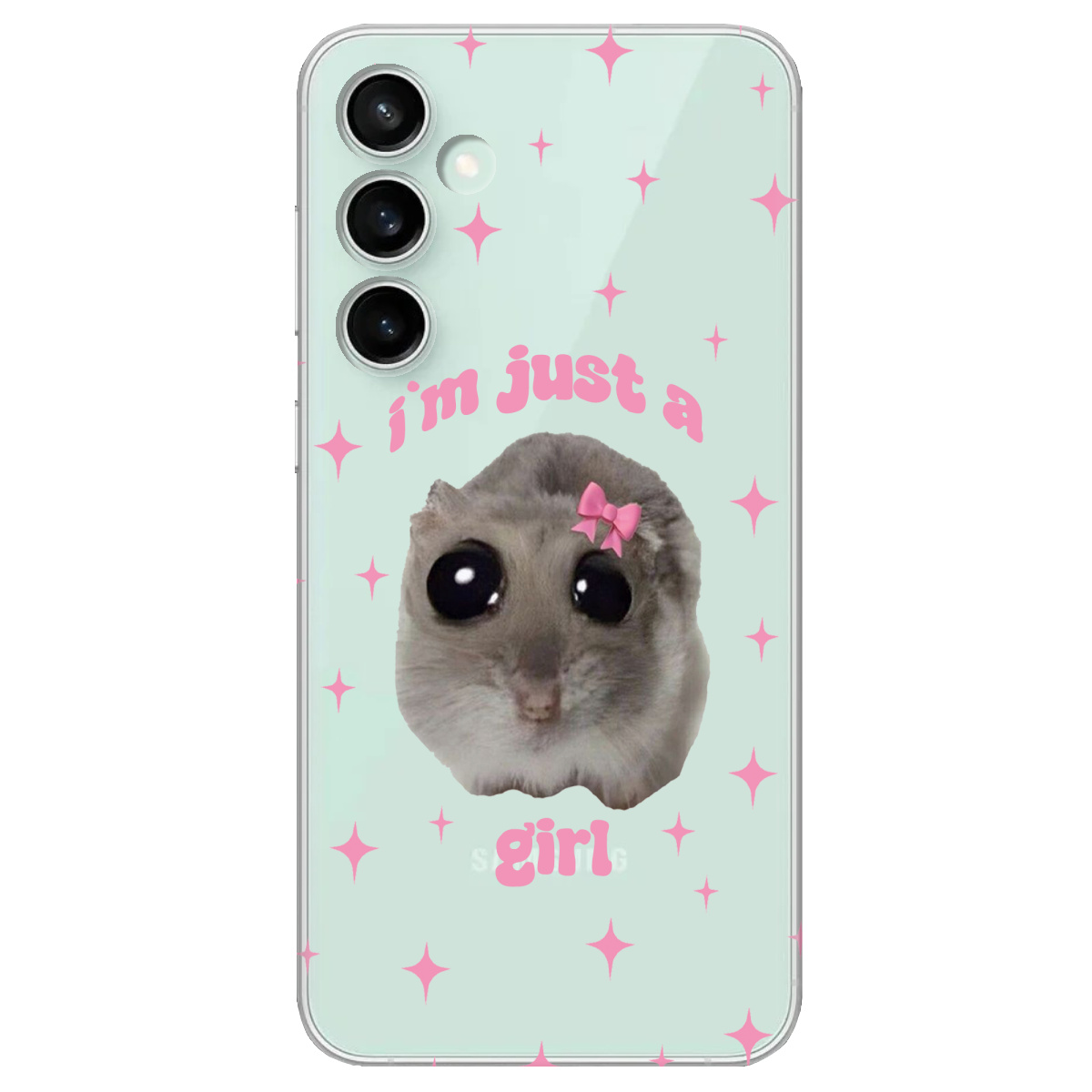 Чехол для Samsung Galaxy S23 FE Just a girl - фото 1 - Чехлы для телефонов