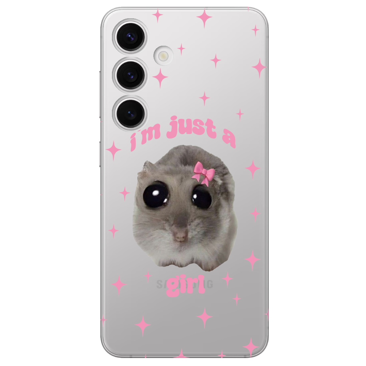 Чохол для Samsung Galaxy S24 Just a girl - фото 1 - Чохли для телефонів