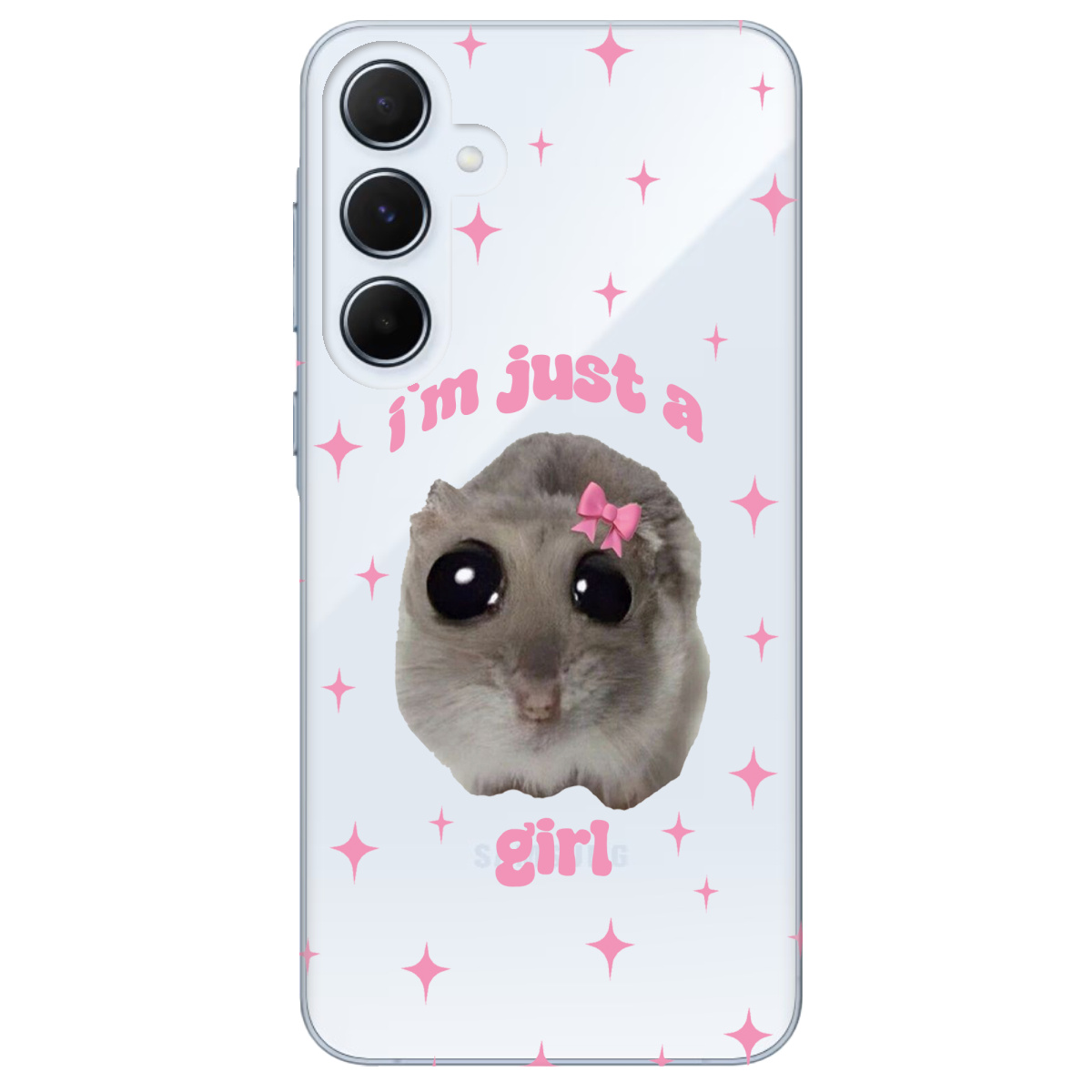 Чохол для Samsung Galaxy A55 Just a girl - фото 1 - Чохли для телефонів