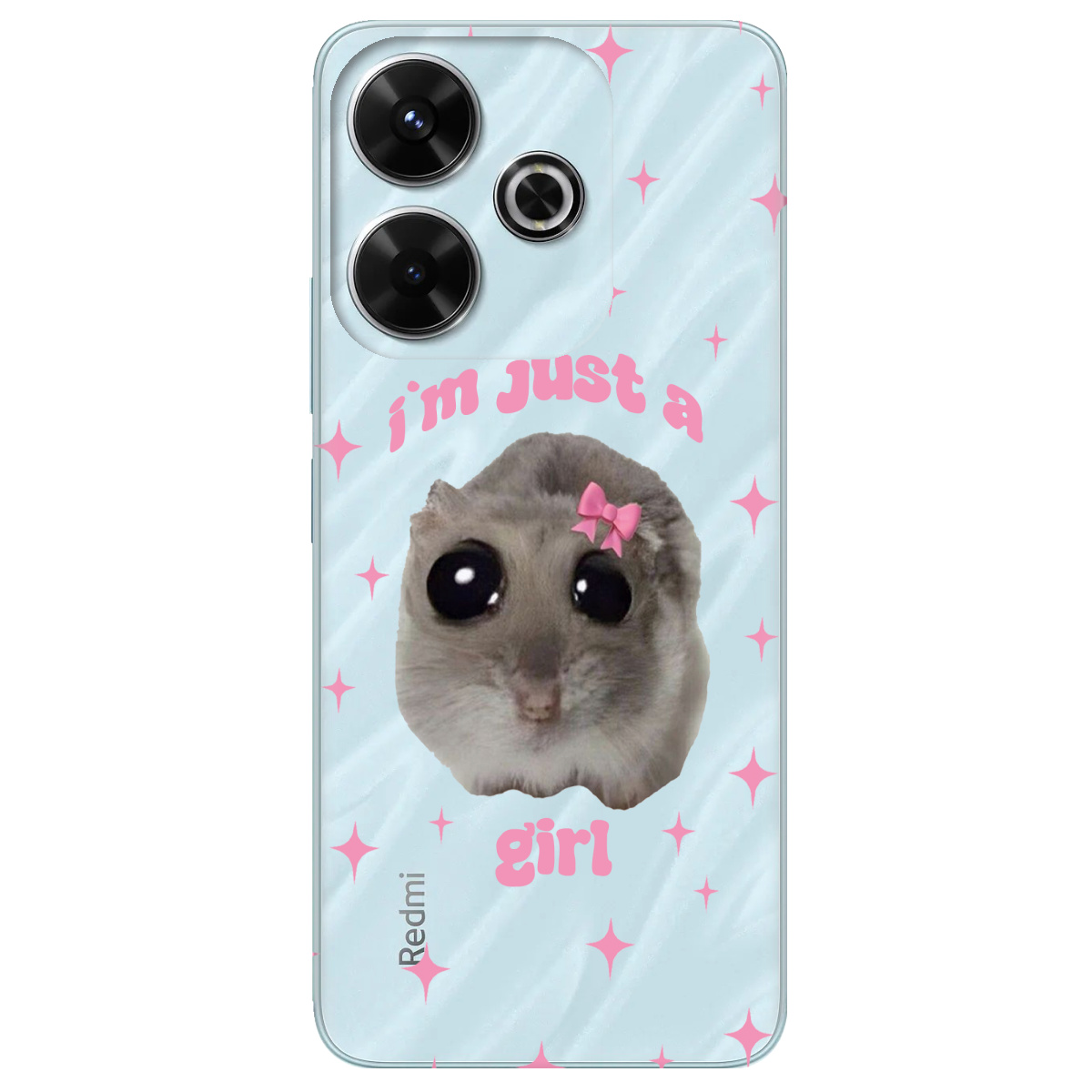 Чехол для Xiaomi Poco M6 4G Just a girl - фото 1 - Чехлы для телефонов