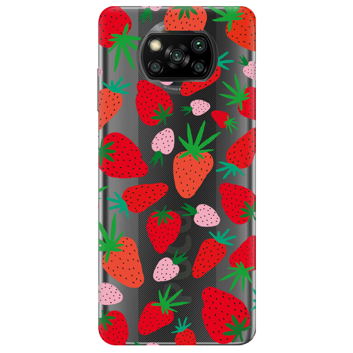 Чехол для Xiaomi Poco X3 Berry Pop - фото 1 - Чехлы для телефонов