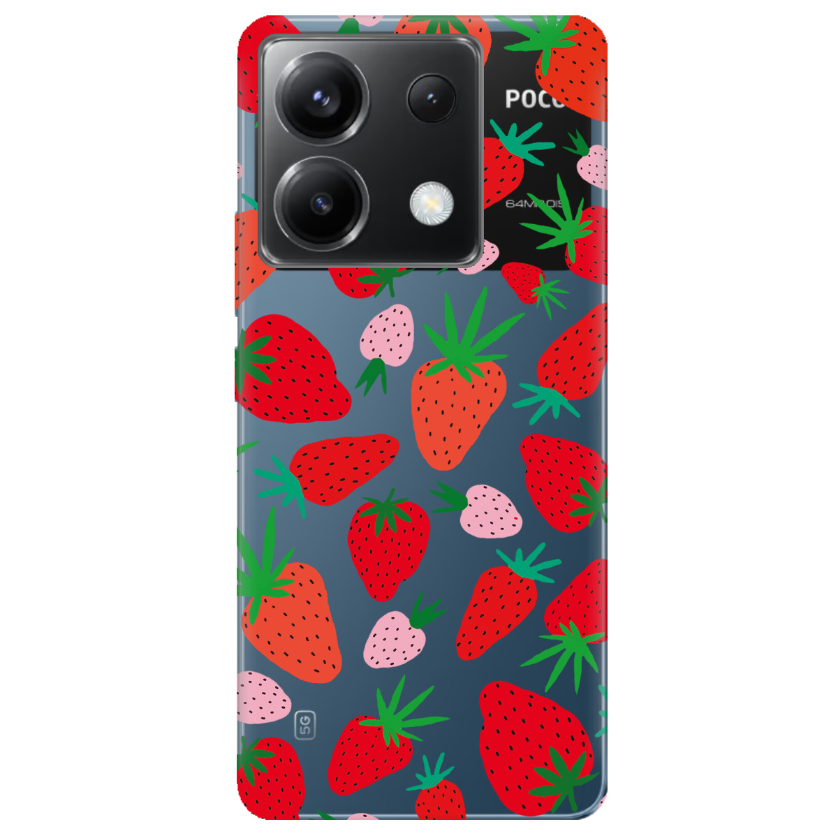 Чехол для Xiaomi Poco X6 Berry Pop - фото 1 - Чехлы для телефонов