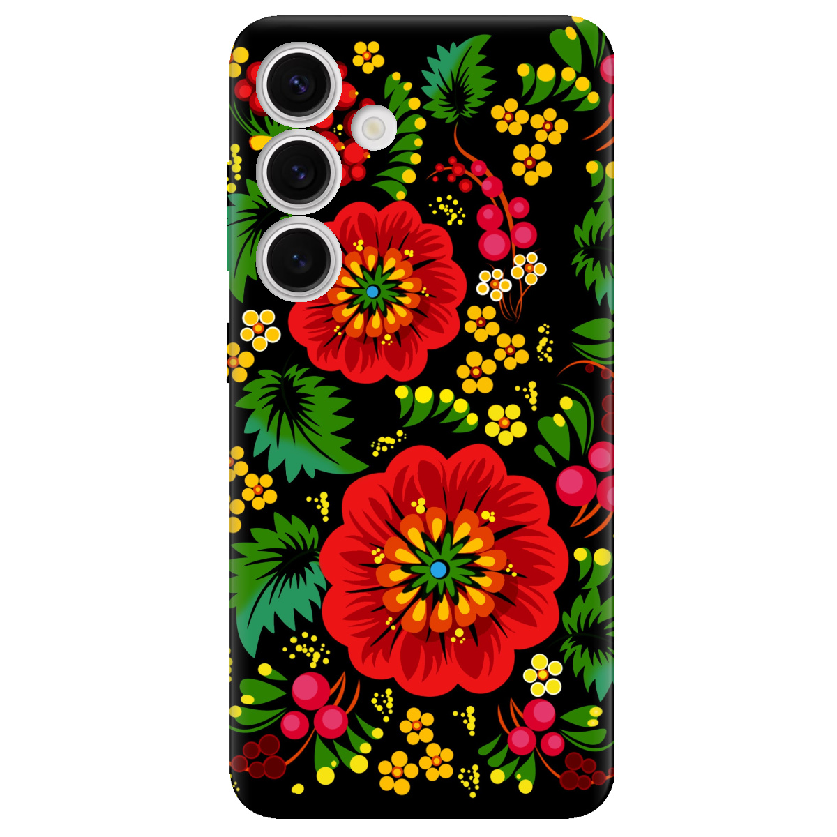 Чохол для Samsung Galaxy S25 Ukrainian art - фото 1 - Чохли для телефонів