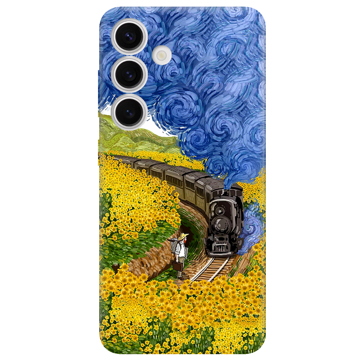 Чехол для Samsung Galaxy S25 Plus Train - фото 1 Чехол для Samsung Galaxy S25 Plus Train - фото 1 - Чехлы для телефонов