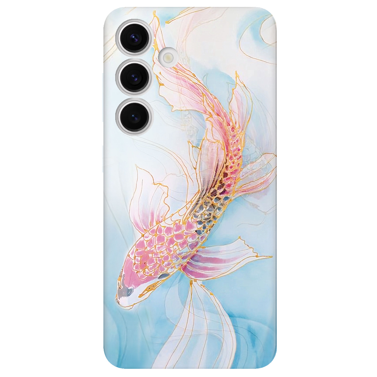 Чехол для Samsung Galaxy S25 Plus Art fish - фото 1 Чехол для Samsung Galaxy S25 Plus Art fish - фото 1 - Чехлы для телефонов