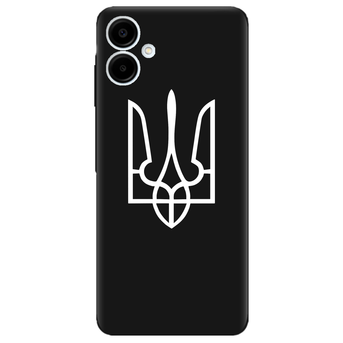 Чохол для Samsung Galaxy A06 чорний матовий soft touch Gerb - фото 1 - Чохли для телефонів