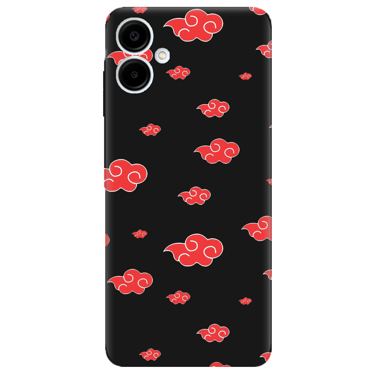 Чехол для Samsung Galaxy A06 черный матовый soft touch Akatsuki - фото 1 Чехол для Samsung Galaxy A06 черный матовый soft touch Akatsuki - фото 1 - Чехлы для телефонов