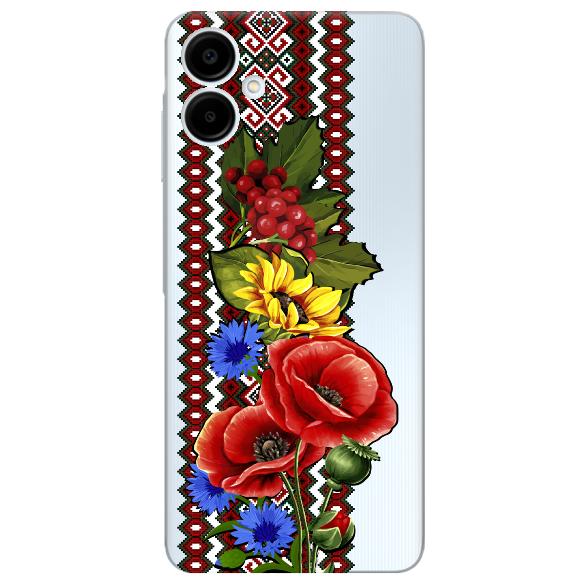 Чехол для Samsung Galaxy A06 Ukraine ornament - фото 1 - Чехлы для телефонов