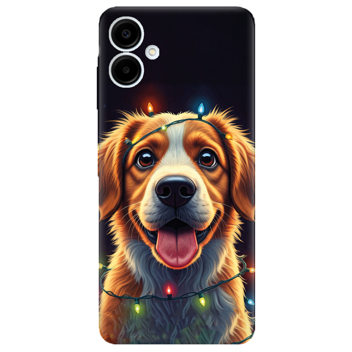 Чехол для Samsung Galaxy A06 Festive Pup - фото 1 - Чехлы для телефонов