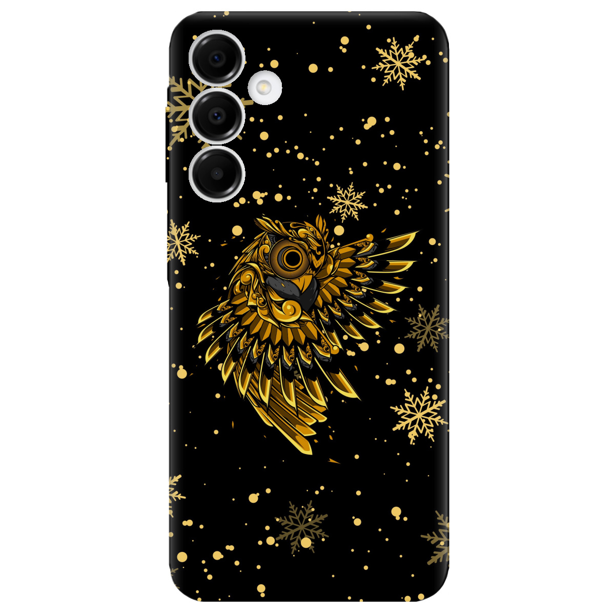 Чехол для Samsung Galaxy A16 Gold sova - фото 1 - Чехлы для телефонов