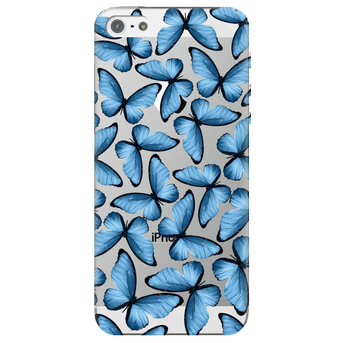 Чехол для Apple iPhone 5 / 5S Blue wings - фото 1 - Чехлы для телефонов