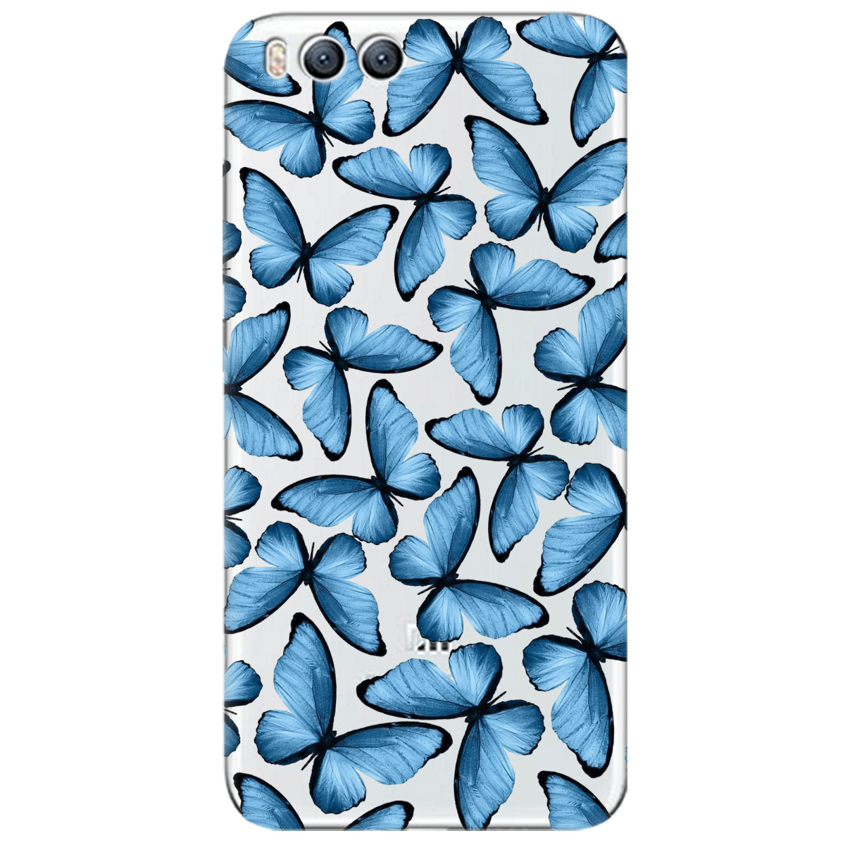 Чехол для Xiaomi Mi 6 Blue wings - фото 1 - Чехлы для телефонов