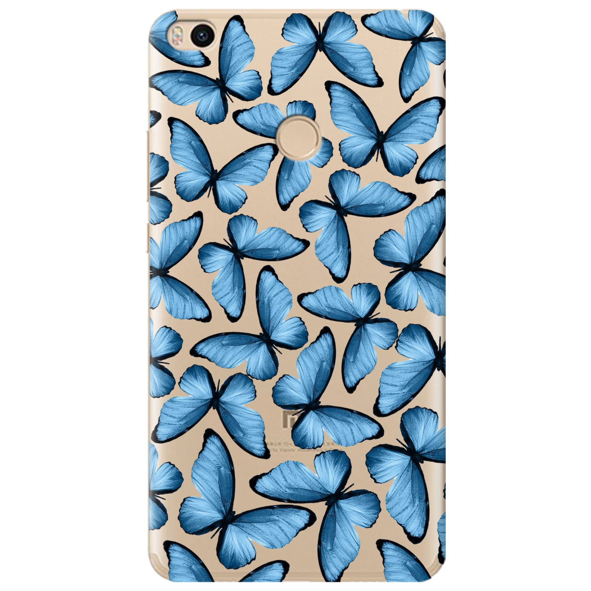 Чехол для Xiaomi Mi Max 2 Blue wings - фото 1 - Чехлы для телефонов