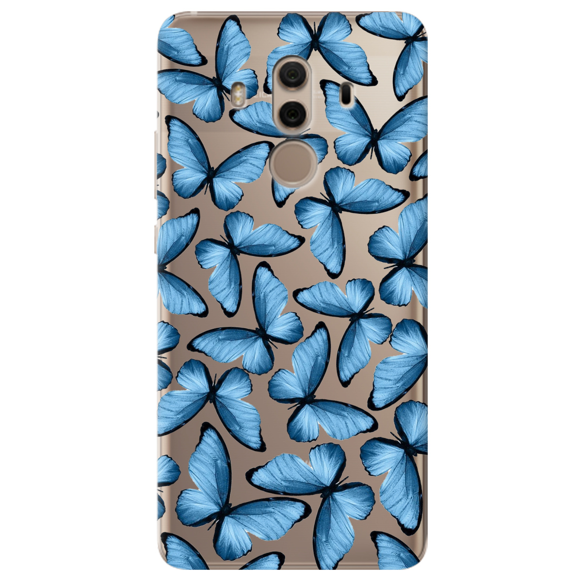 Чехол для Huawei Mate 10 Pro Blue wings - фото 1 - Чехлы для телефонов
