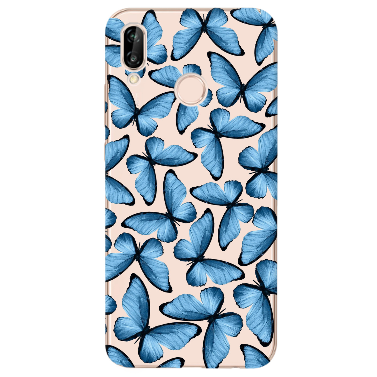 Чехол для Huawei P20 Lite Blue wings - фото 1 Чехол для Huawei P20 Lite Blue wings - фото 1 - Чехлы для телефонов