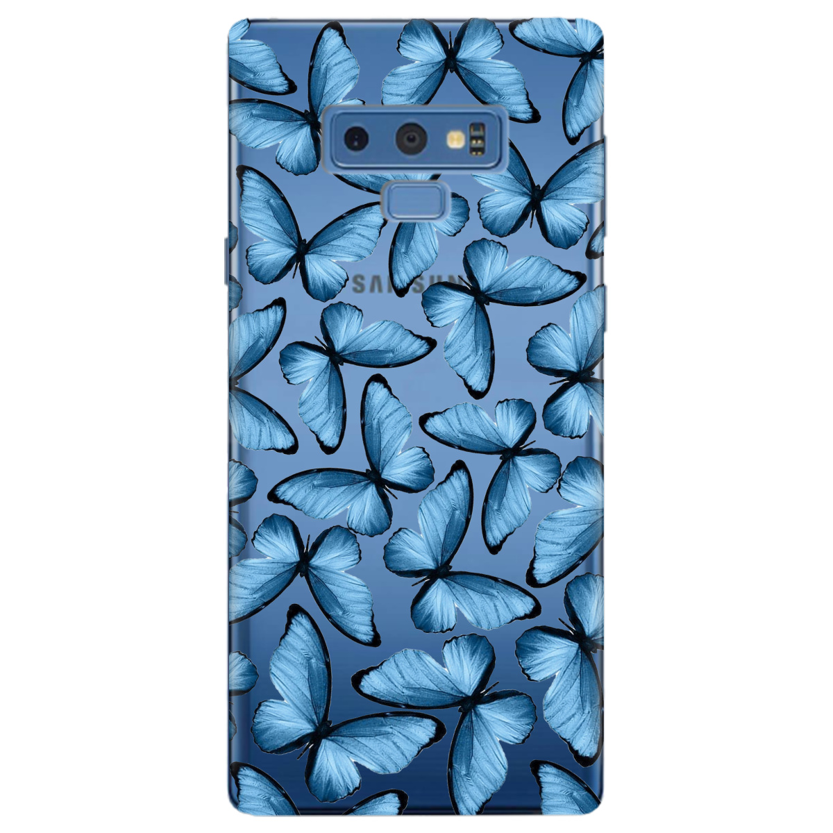 Чехол для Samsung Galaxy Note 9 Blue wings - фото 1 - Чехлы для телефонов