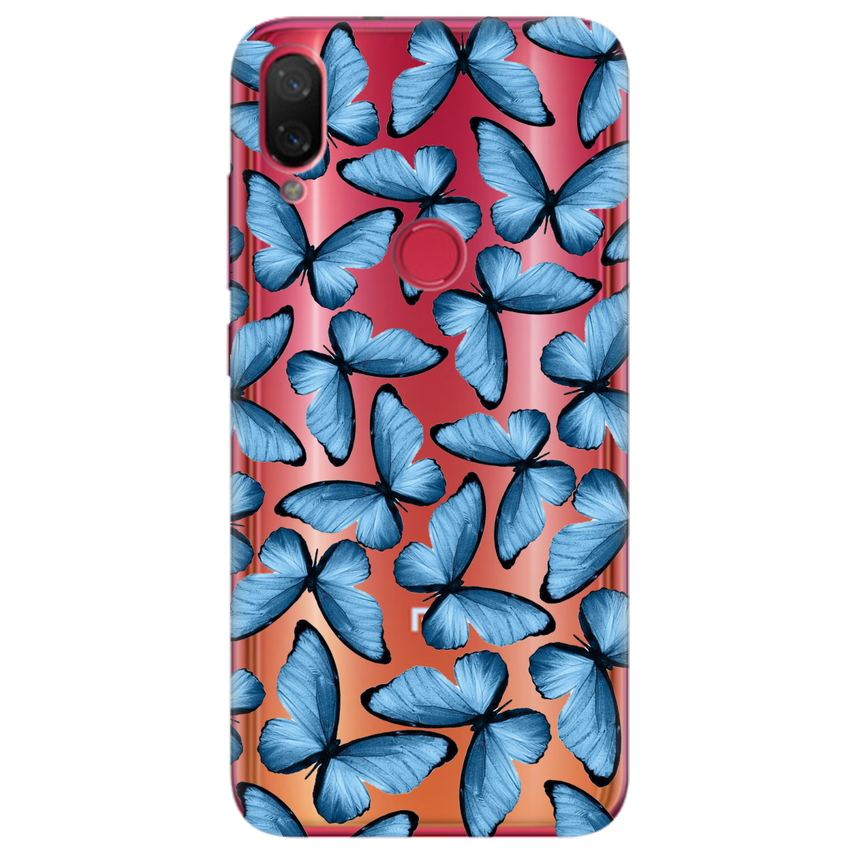 Чехол для Xiaomi Mi Play Blue wings - фото 1 Чехол для Xiaomi Mi Play Blue wings - фото 1 - Чехлы для телефонов